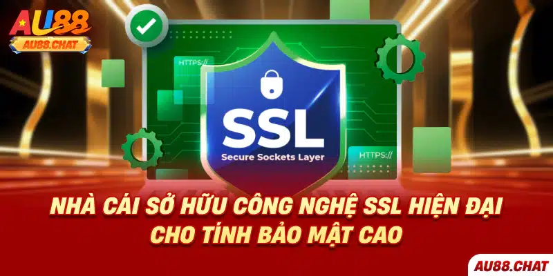 Nhà cái sở hữu công nghệ SSL hiện đại cho tính bảo mật cao